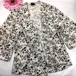Urban Outfitters Sparkle & Fade Ditsy Floral Open Cardigan